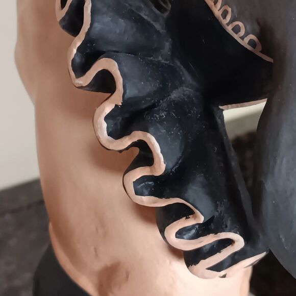 Vintage Joker Court Jester Figurine Composite Wood Statue Philippines - Picture 16 of 16